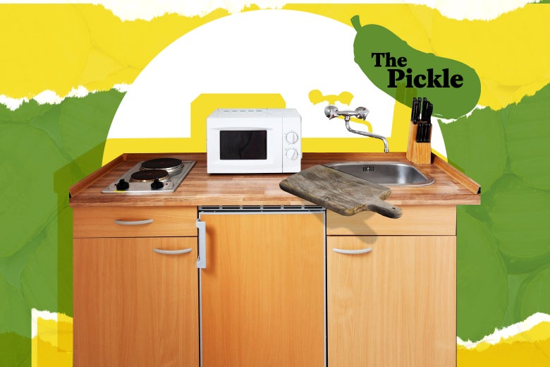 A small kitchen setup